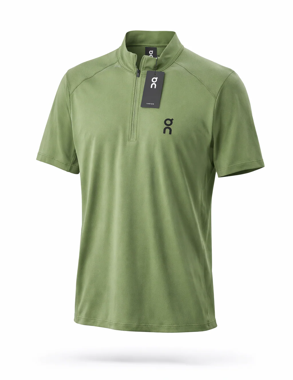 ON Club Zipper T-Shirt | Premium Performance Polo Tee - Image 4