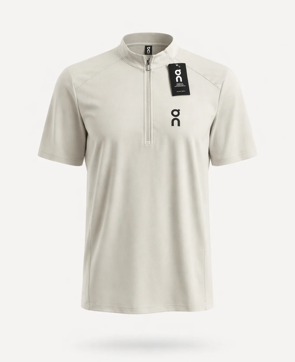 ON Club Zipper T-Shirt | Premium Performance Polo Tee - Image 5