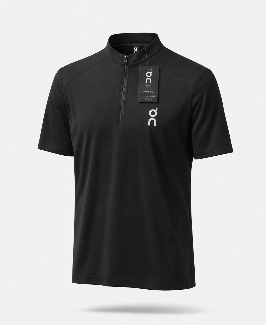 ON Club Zipper T-Shirt | Premium Performance Polo Tee - Image 6
