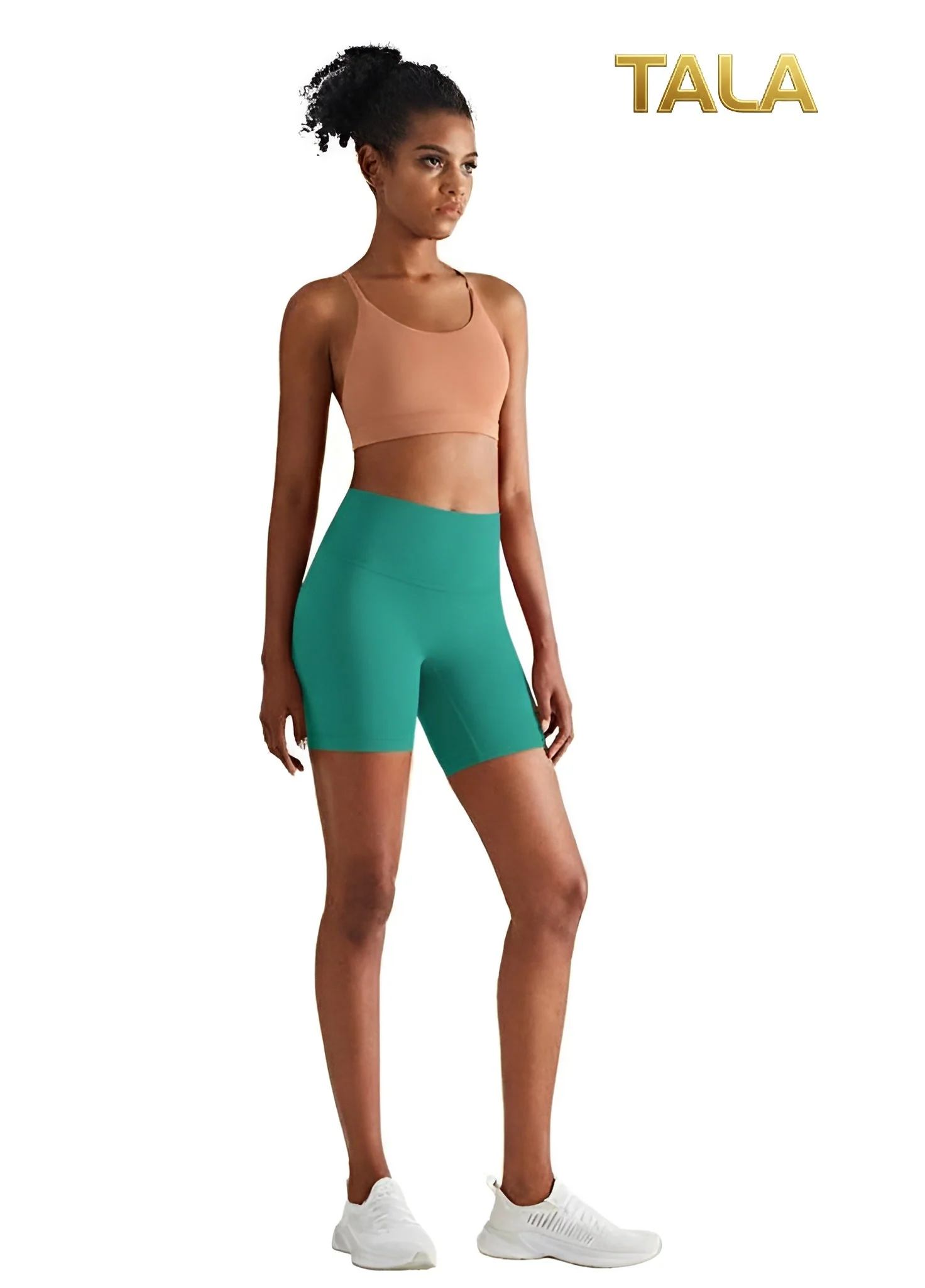Bella 7-Inch Yoga Shorts - Image 4