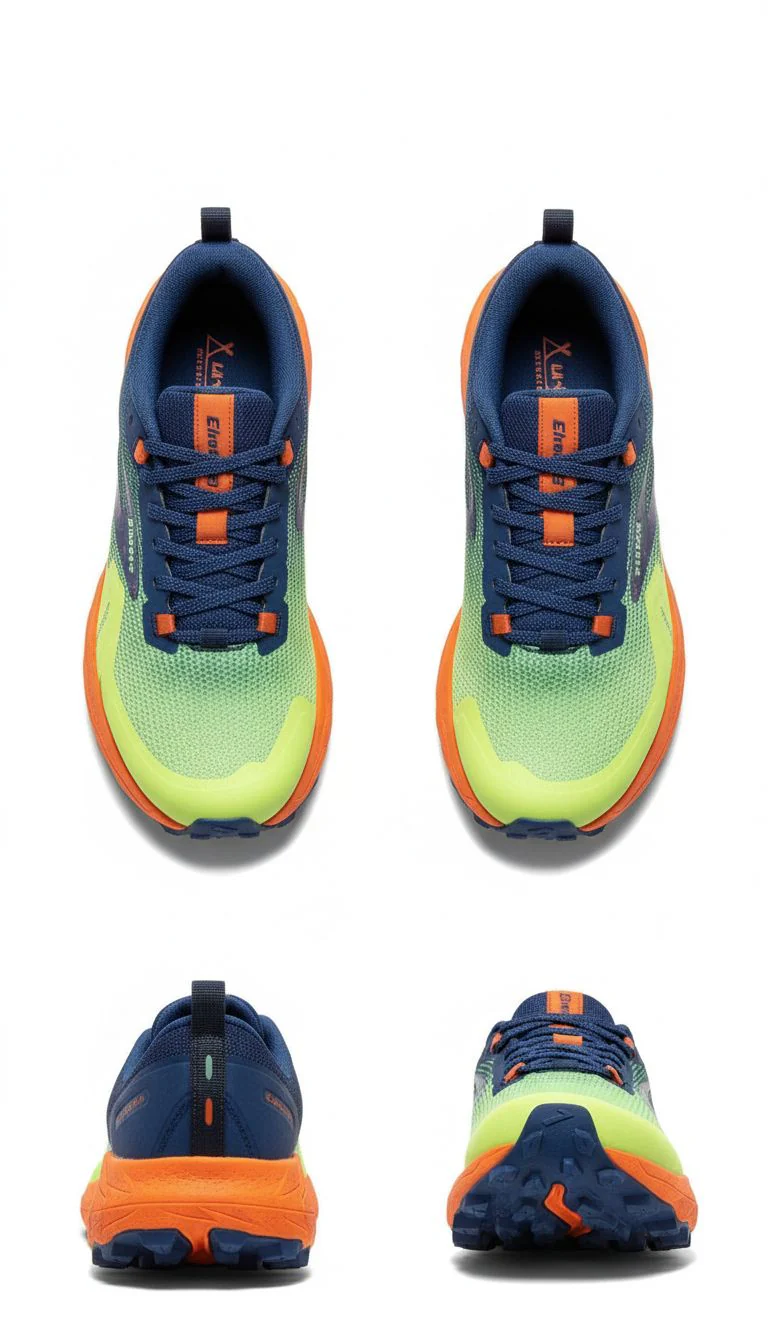 Brooks Cascadia 17 Trail Running Shoes |  Blue/Green - Image 3