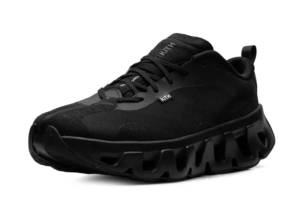 ON Running Kith K-Tech 1 Unisex Sneakers | Black - Limited Edition Collab - Image 5