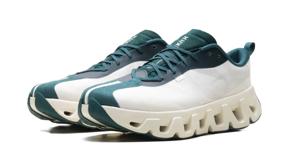 ON Running Kith K-Tech 1 Unisex Sneakers | Sea Moss - Limited Edition Collab - Image 4