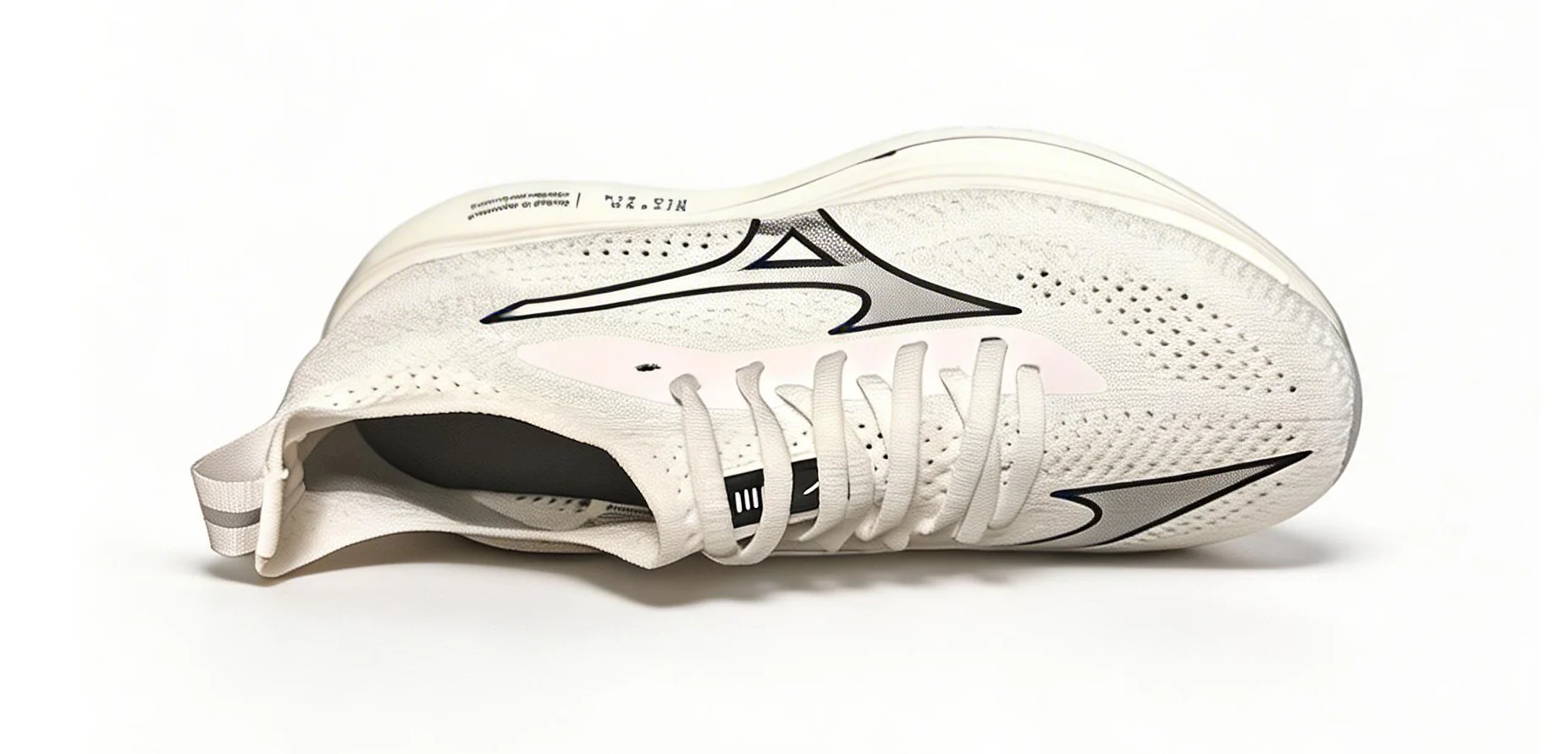 MIZUNO NEO Zen Men's Running Shoes | White & Silver - Image 3