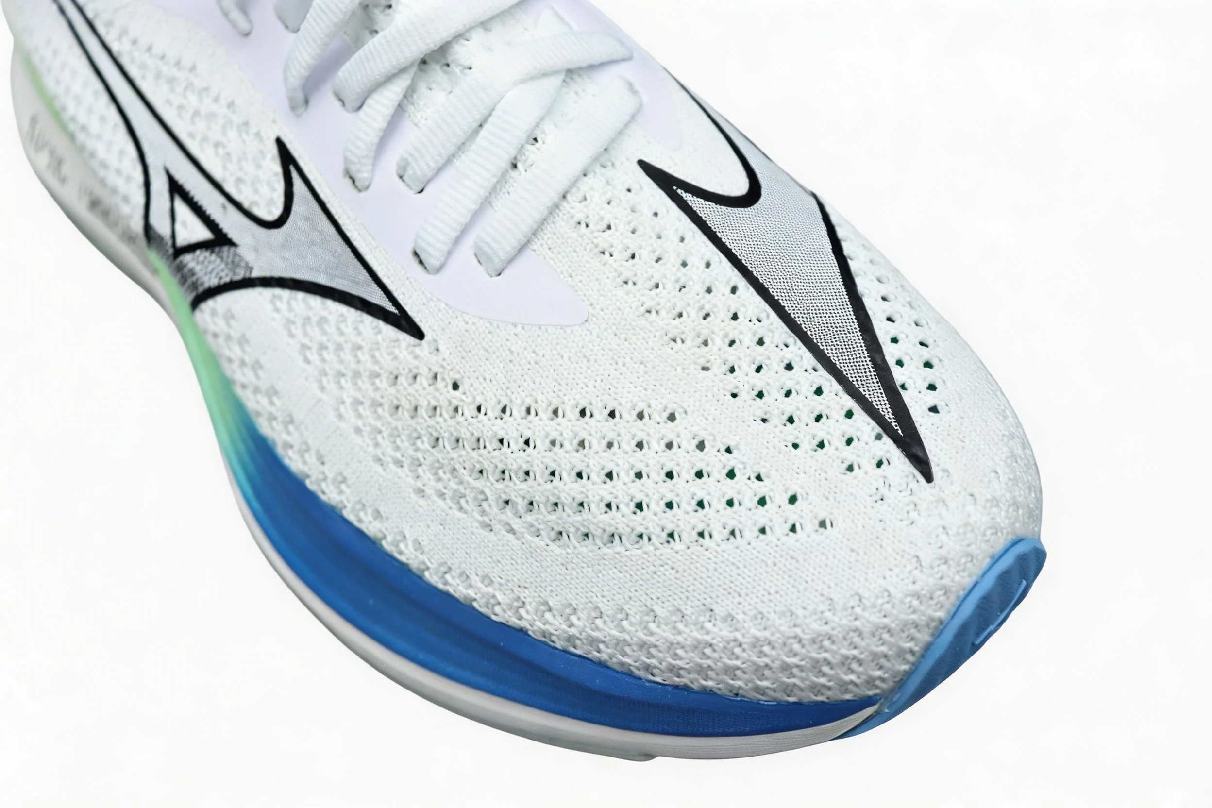 Mizuno Neo Zen Women's Running Shoe | White & Green - Image 3