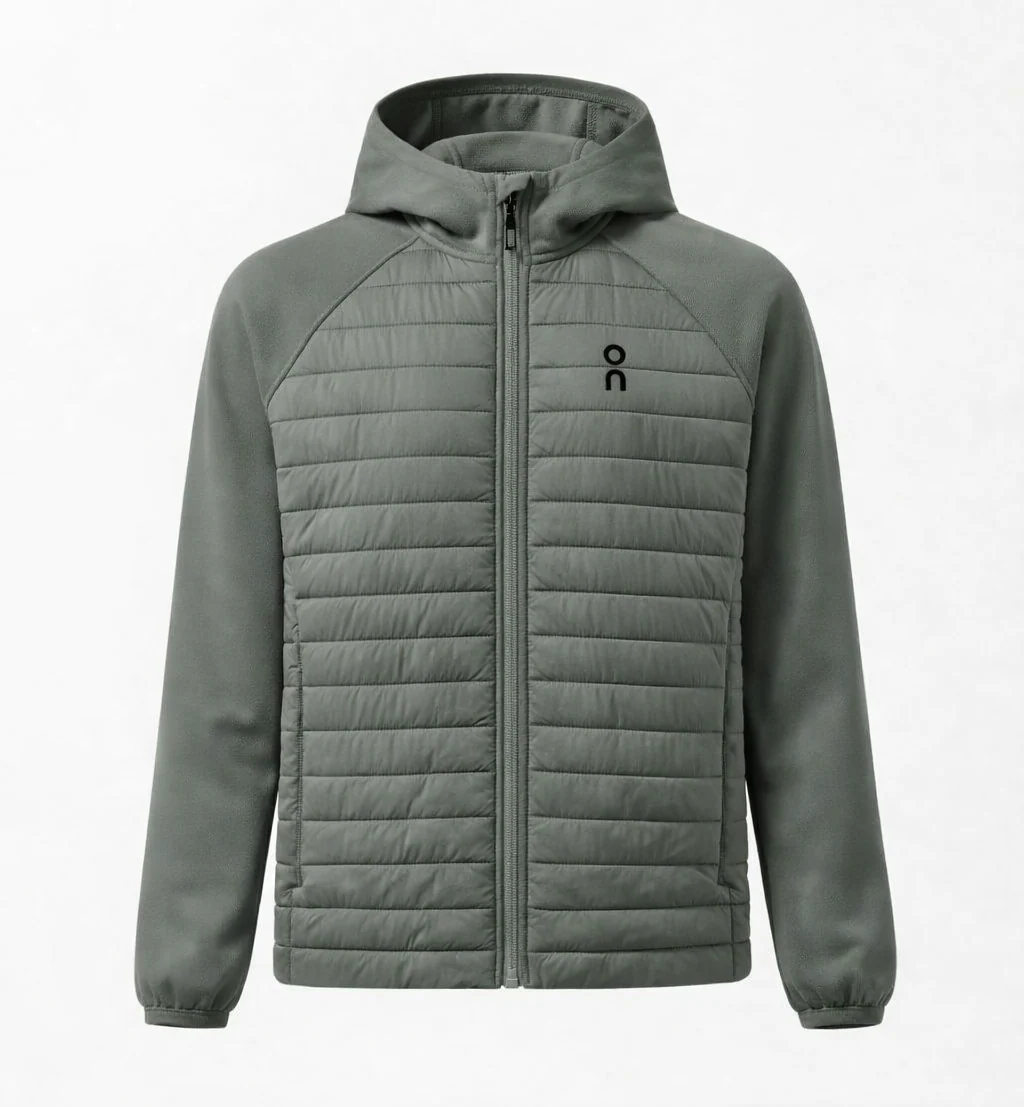 ON Hybrid Hooded Jacket | Wind-Resistant Thermal Outerwear - Image 3