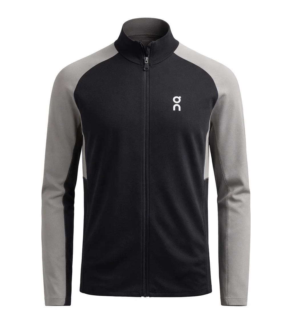 ON Men's Climate Zip Jacket | Cold-Weather Running Hoodie - Image 5