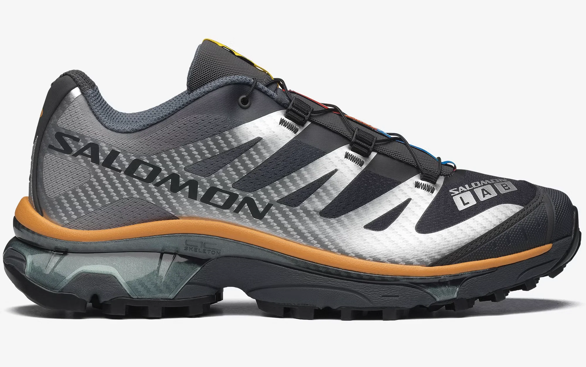Salomon XT-4 OG GORE-Tex Men's Trail Running Shoe in Asphalt / Ftw Silver