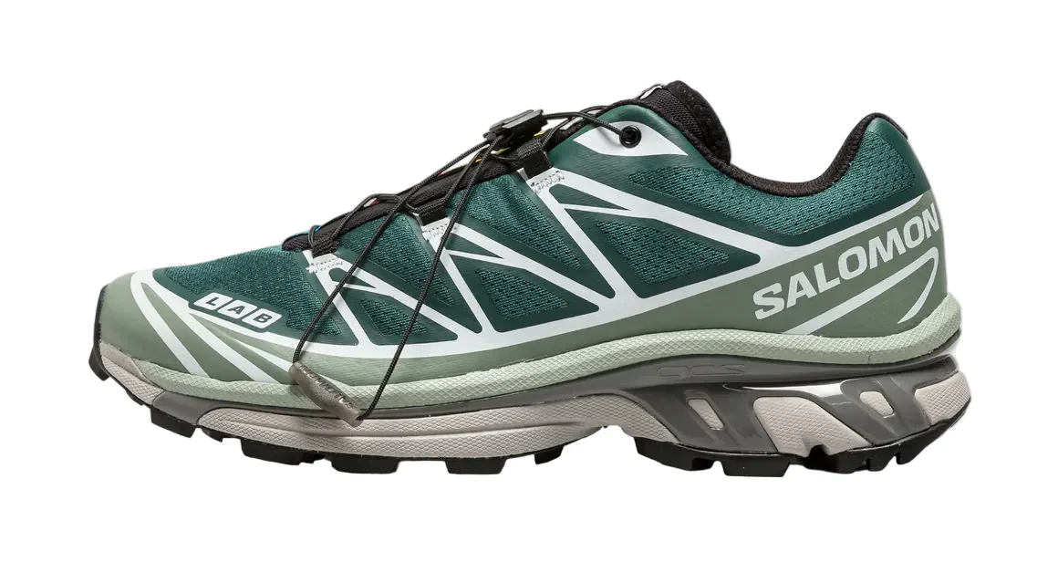 Salomon XT-6 GORE-Tex Men's Trail Running Shoe in Green Gables