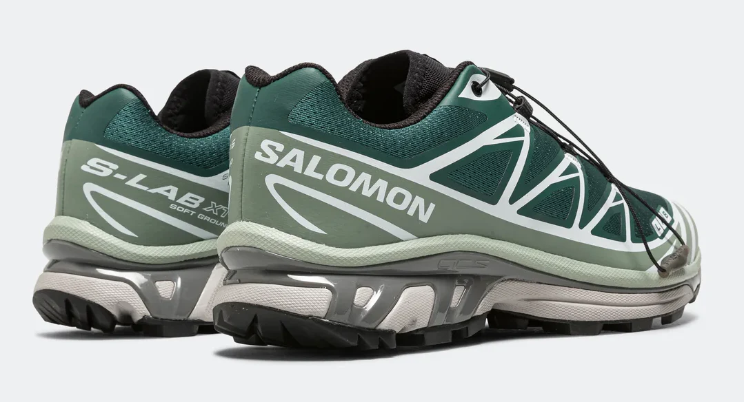 Salomon XT-6 GORE-Tex Men's Trail Running Shoe in Green Gables - Image 3
