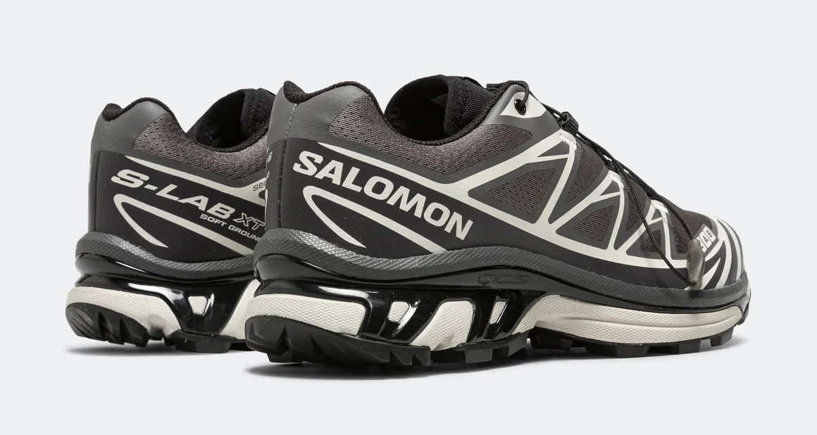 Salomon XT-6 GORE-Tex Women's Trail Running Shoe in Black Asphalt-Castlerock - Image 2