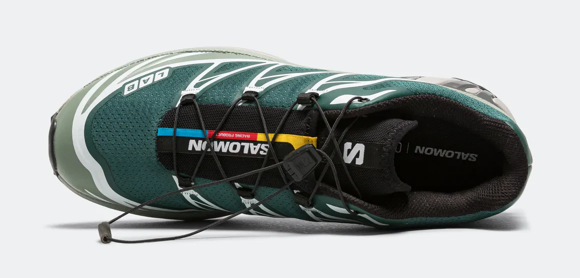 Salomon XT-6 GORE-Tex Women's Trail Running Shoe in Green Gables - Image 4
