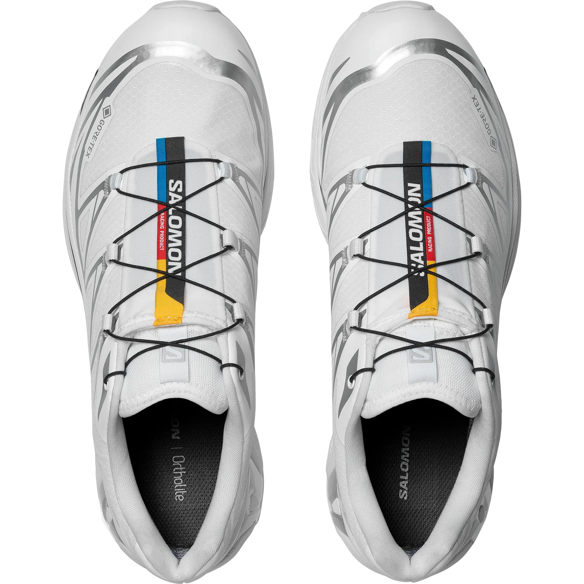 Salomon XT-6 GORE-Tex Women's Trail Running Shoe in White - Image 3
